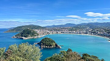Studienreise Baskenland: Bucht von San Sebastián