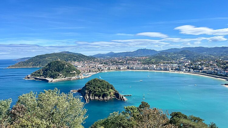 Studienreise Baskenland: Bucht von San Sebastián
